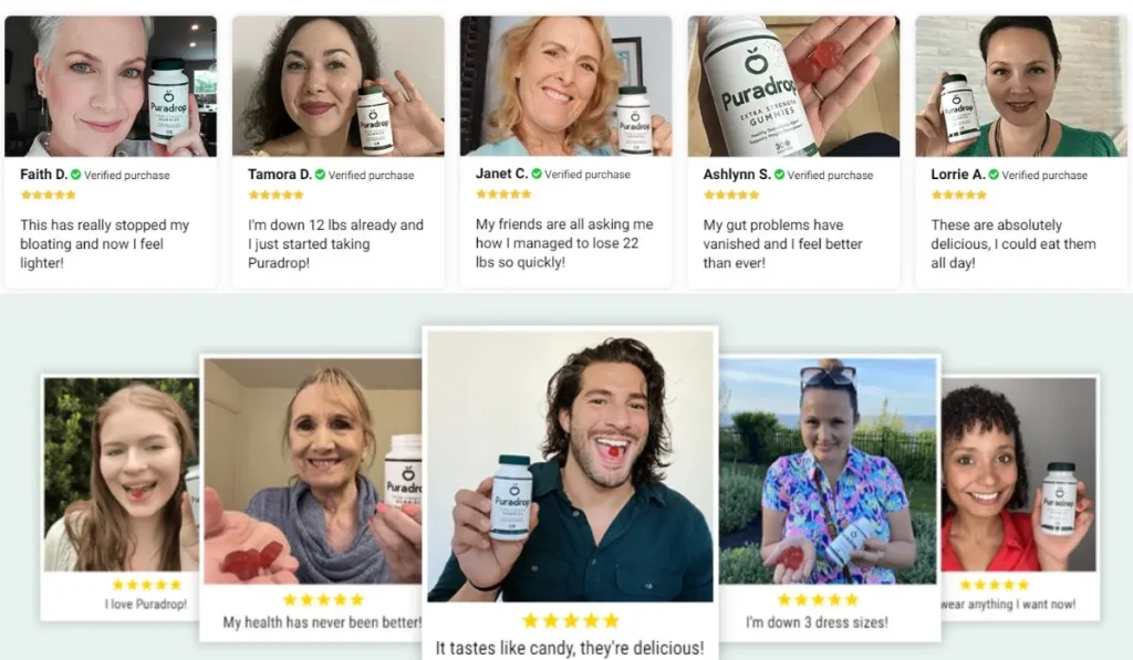 Puradrop Gummies Customer Reviews